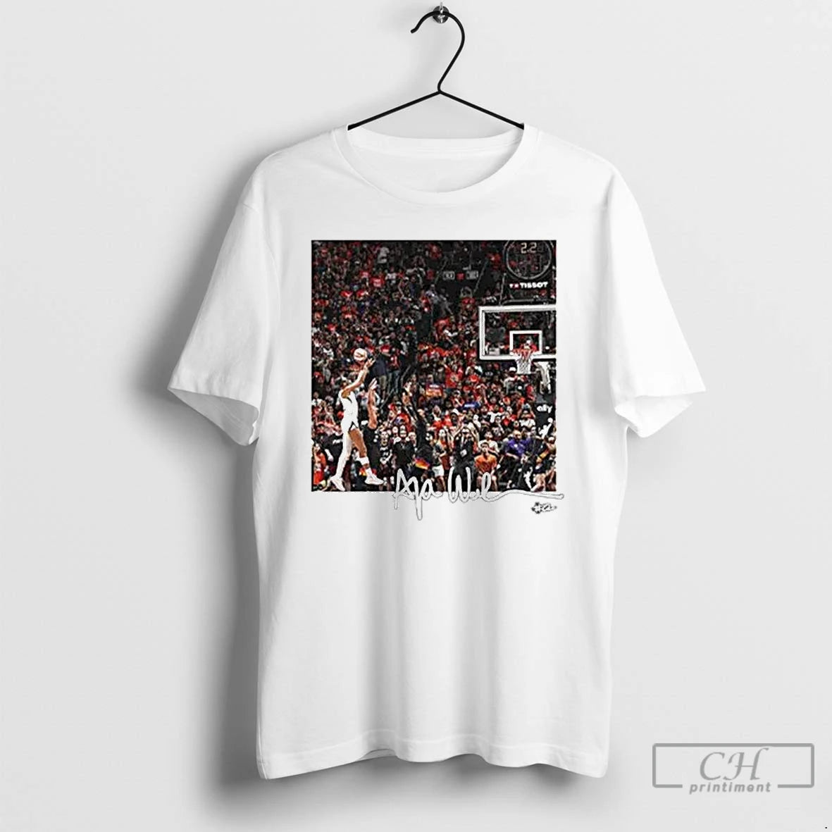 Classic Aja Wilson Las Vegas Aces Photo Signature Ornaments T Shirts