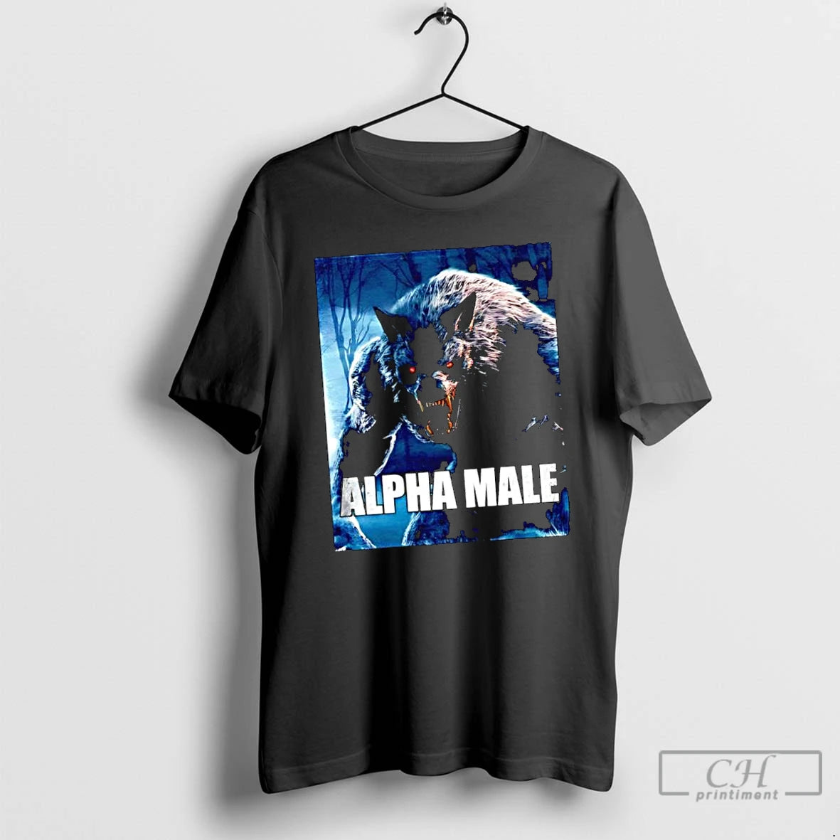 Classic Alpha Wolf T Shirts