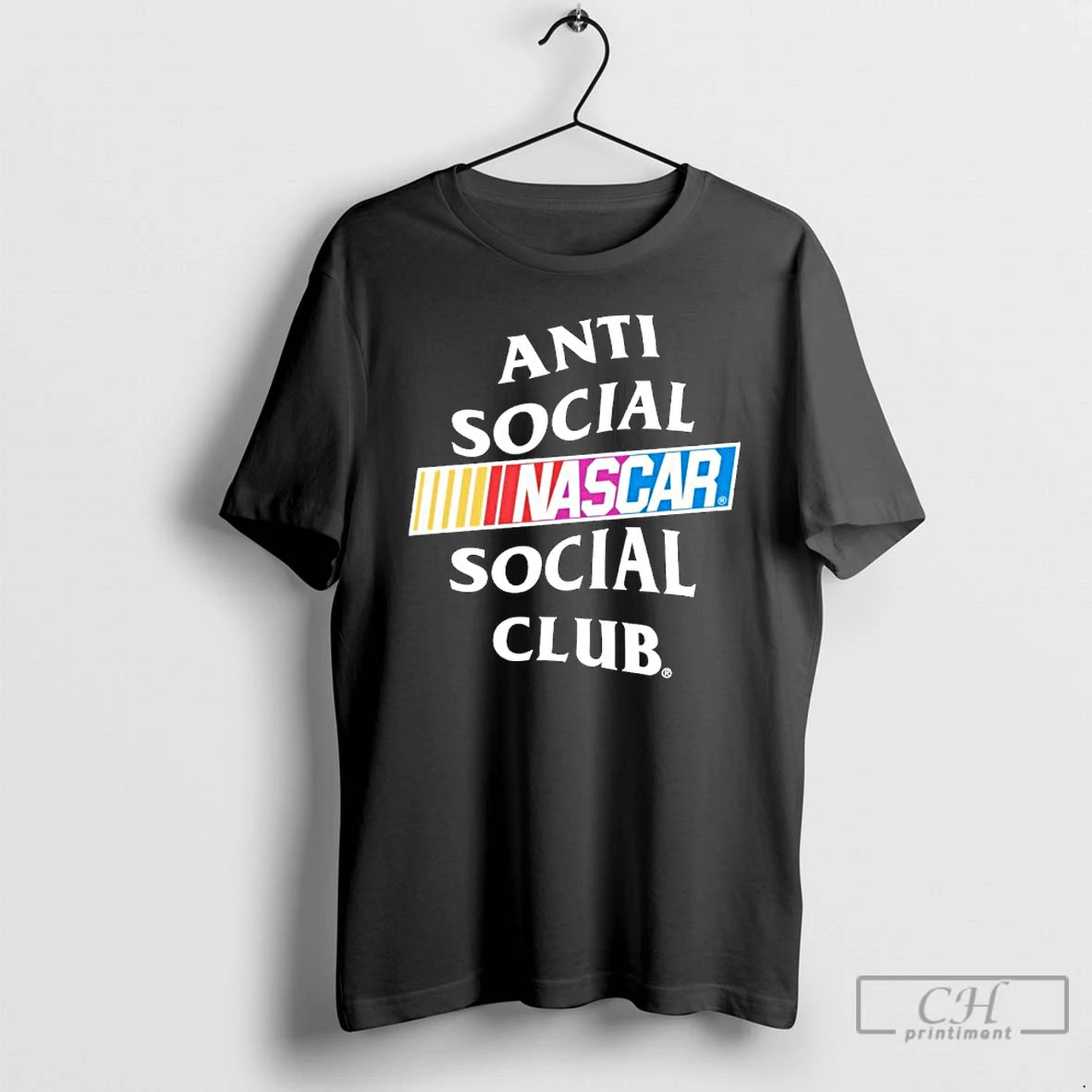 Classic Anti Social Nascar Social Club T Shirts