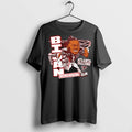 Classic Atlanta Falcons Bijan Robinson Caricature Signature T Shirts