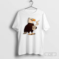 Classic Awesome Eagle Coffee Is He Dead Yet Shirt Sweater