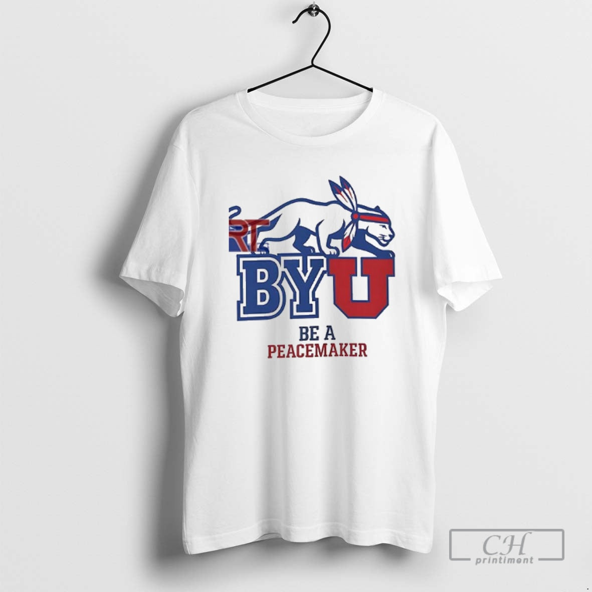 Classic Byu Be A Peacemaker Shirt Sweater