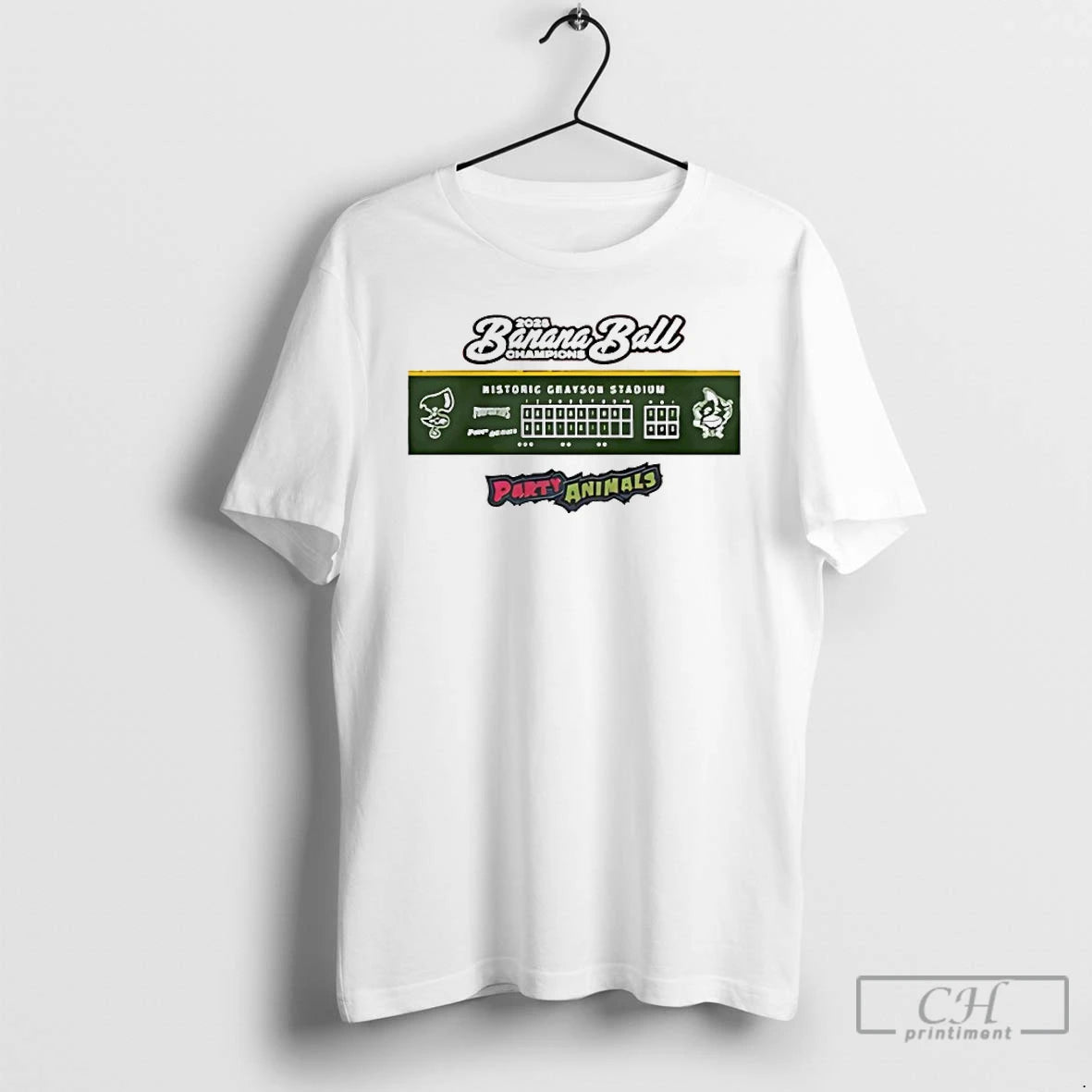 Classic Banana Ball Baseball Tour T Shirts