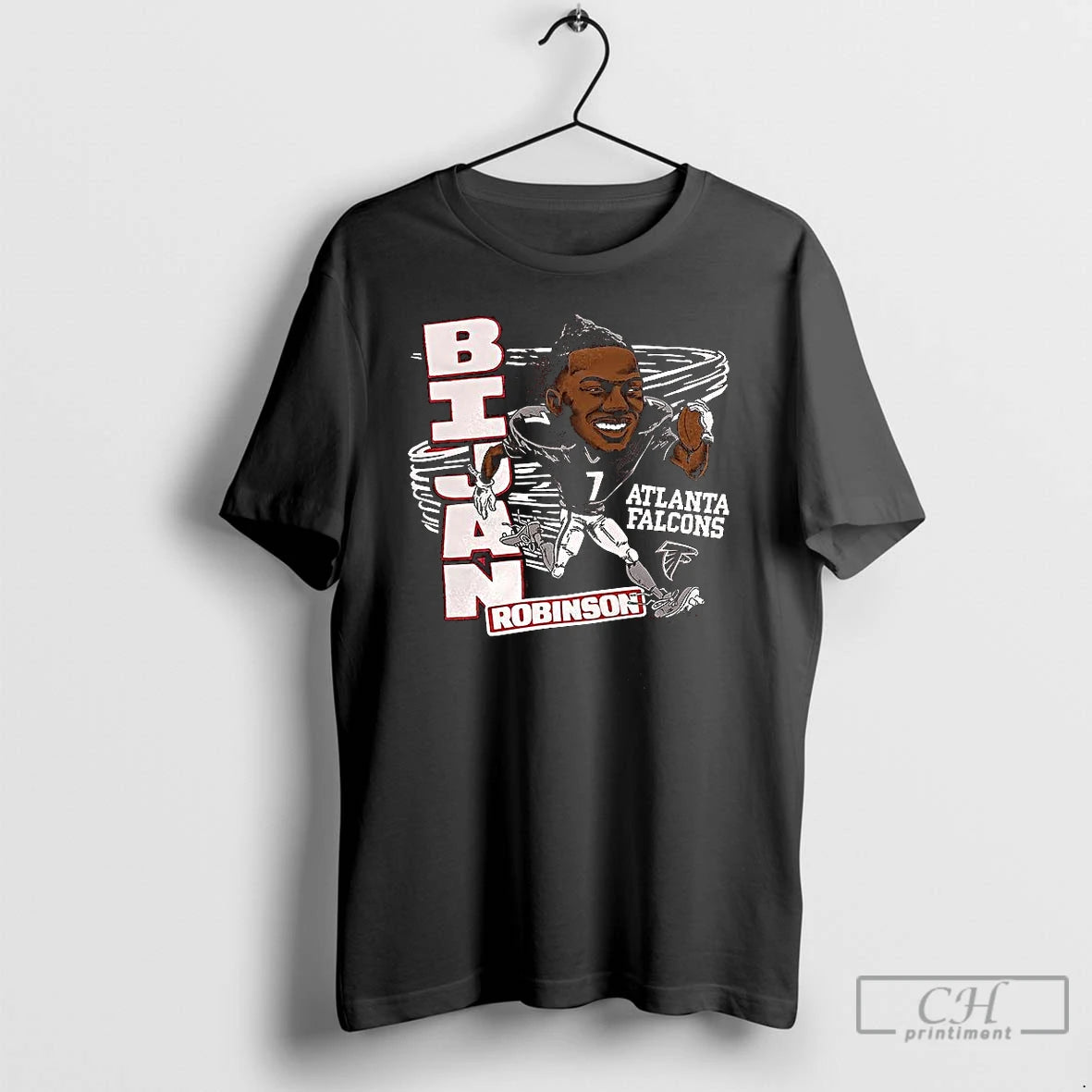 Classic Bijan Robinson Atlanta Falcons Football Unning Back Super Speed T Shirts