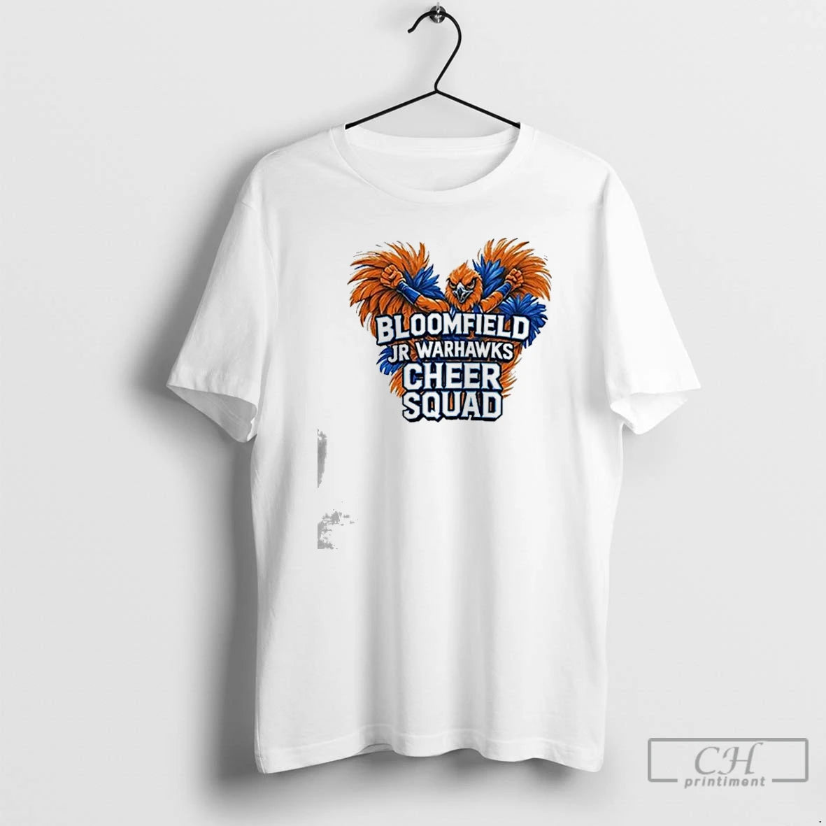 Classic Bloomfield Jr Warhawks Cheer Squad T Shirts