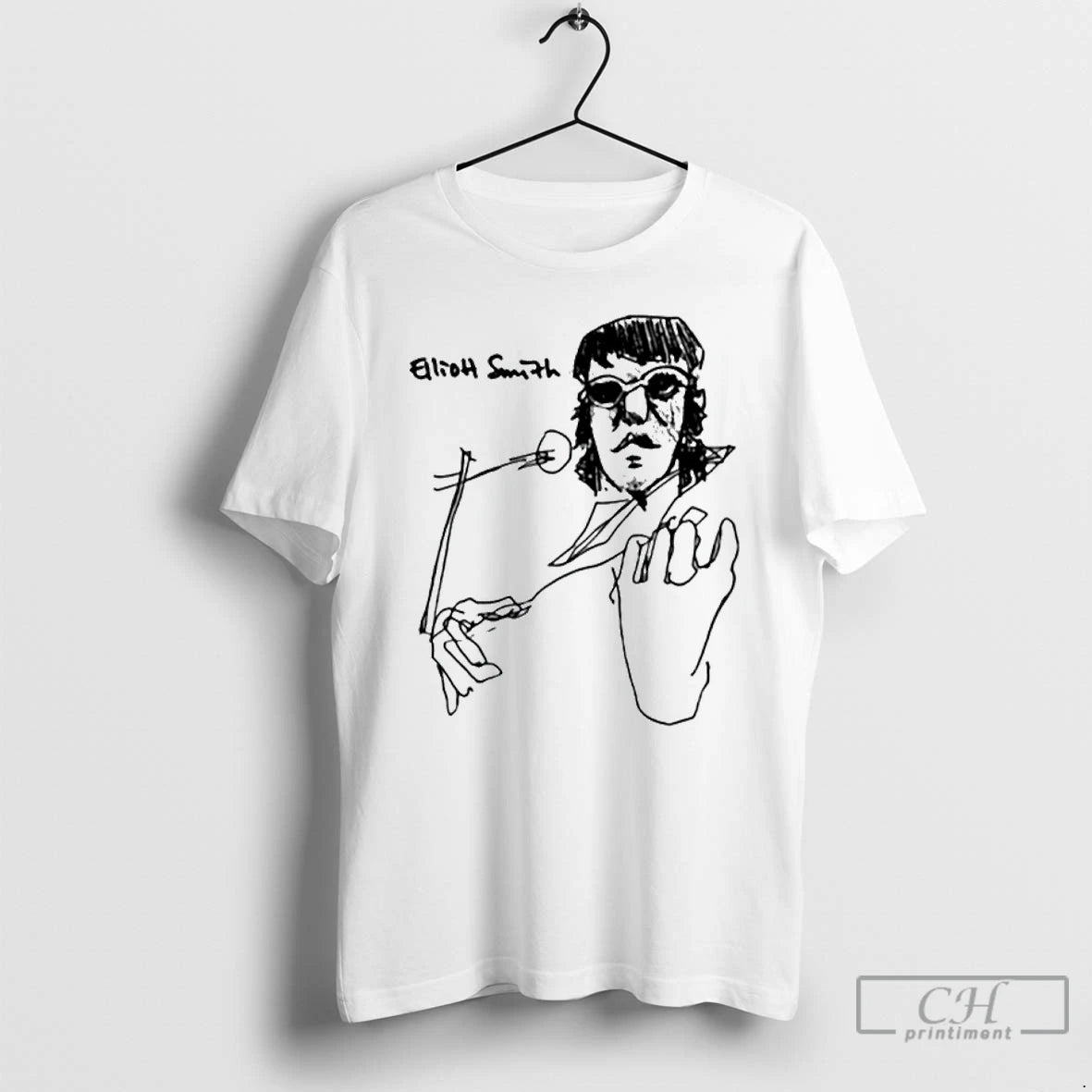 Classic Blue Fools Elliott Smith T Shirts