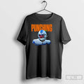 Classic Brian Branch Punching Detroit Lions T Shirts