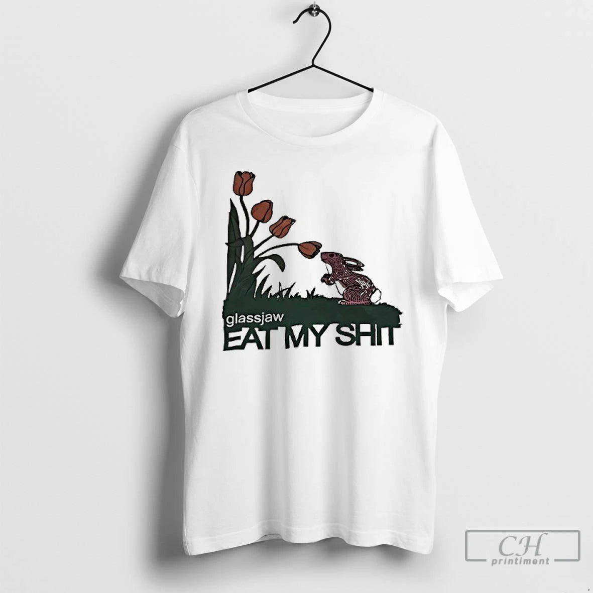 Classic Bunny Glassjaw Eat My Shit T Shirts