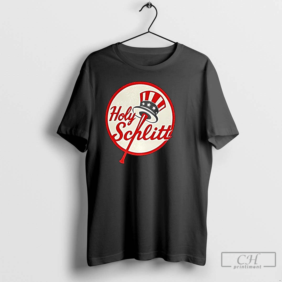 Classic Cam Schlittler Holy Schlitt Logo T Shirts