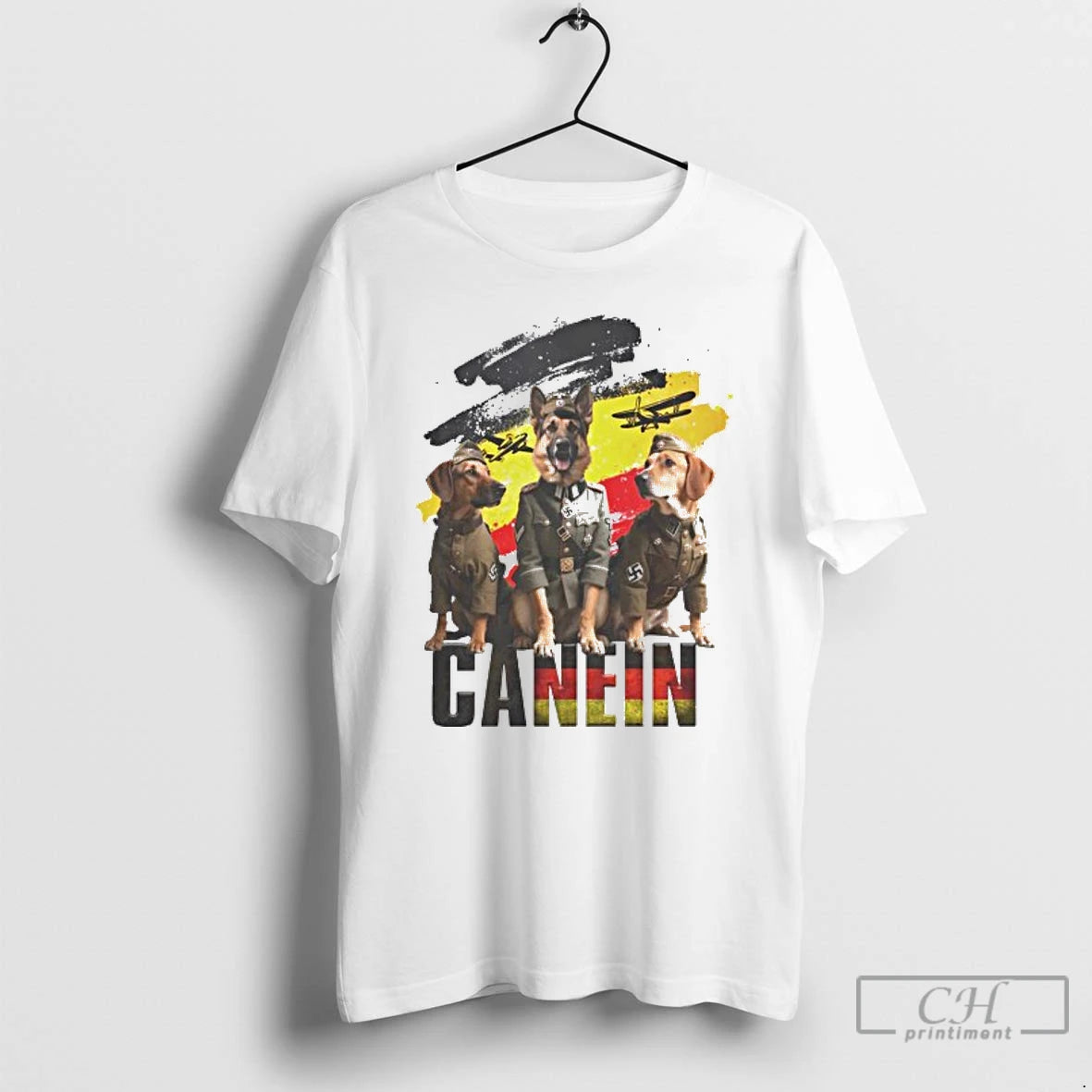 Classic Canein Nazi Germany Dogs T Shirts