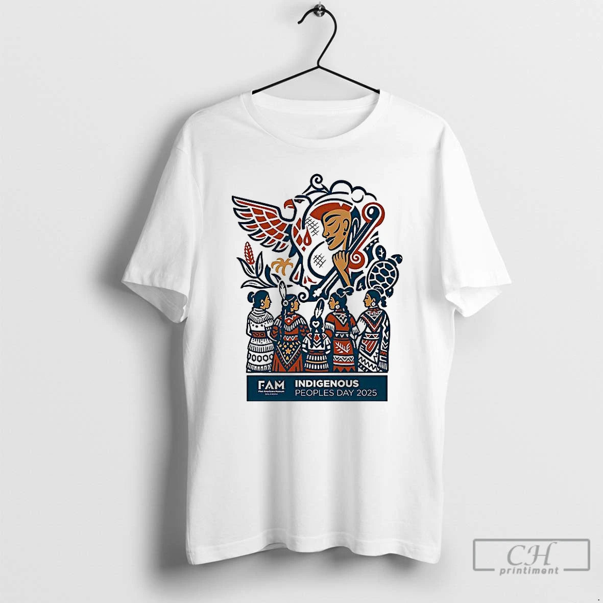 Classic Celebrate Indigenous Peoples Day 2025 Graphic T Shirts