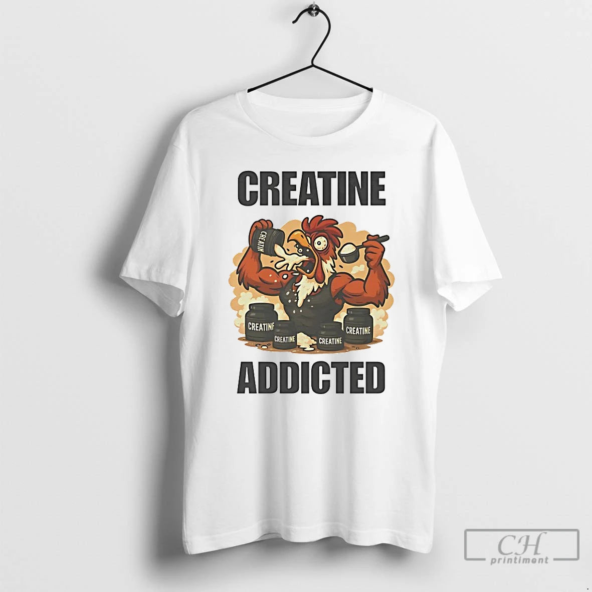 Classic Chicken Creative Addicted T Shirts
