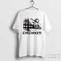 Classic Cincinnati Downtown Spooky Halloween T Shirts