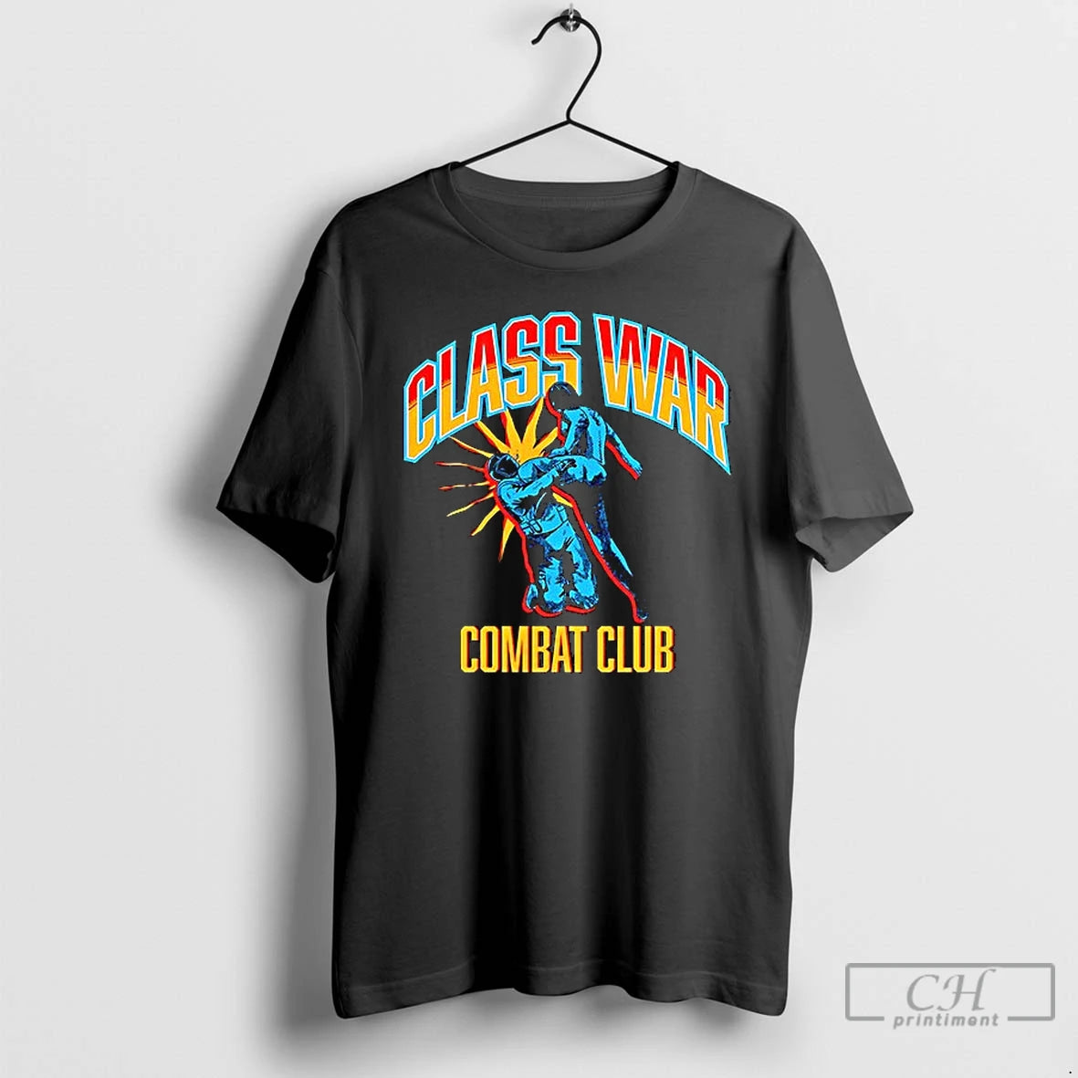 Classic Class War Combat Club T Shirt