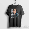 Classic Clayton Keller Utah Mammoth Hockey Caricature Player Signature T Shirts