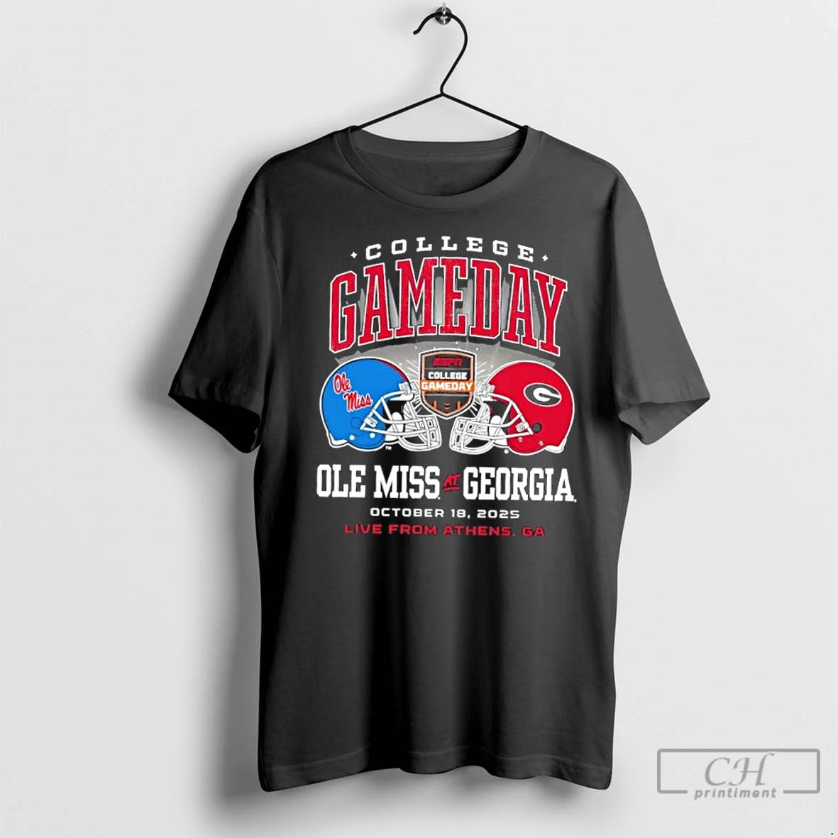 Classic College Gameday Ole Miss Vs Georgia October 18 2025 Live From Athens Ga