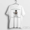 Classic Cowboy Frog Hold On Partner Im Overstimulated T Shirts