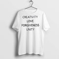 Classic Creativity Love Forgiveness Unity T Shirts