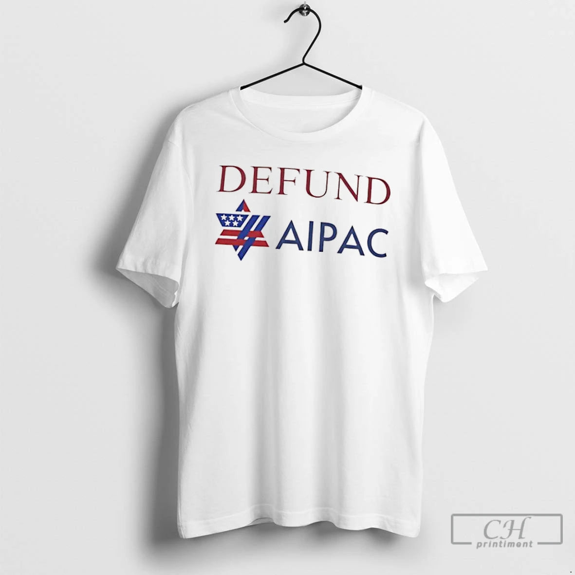 Classic Defund Aipac Logo T Shirts