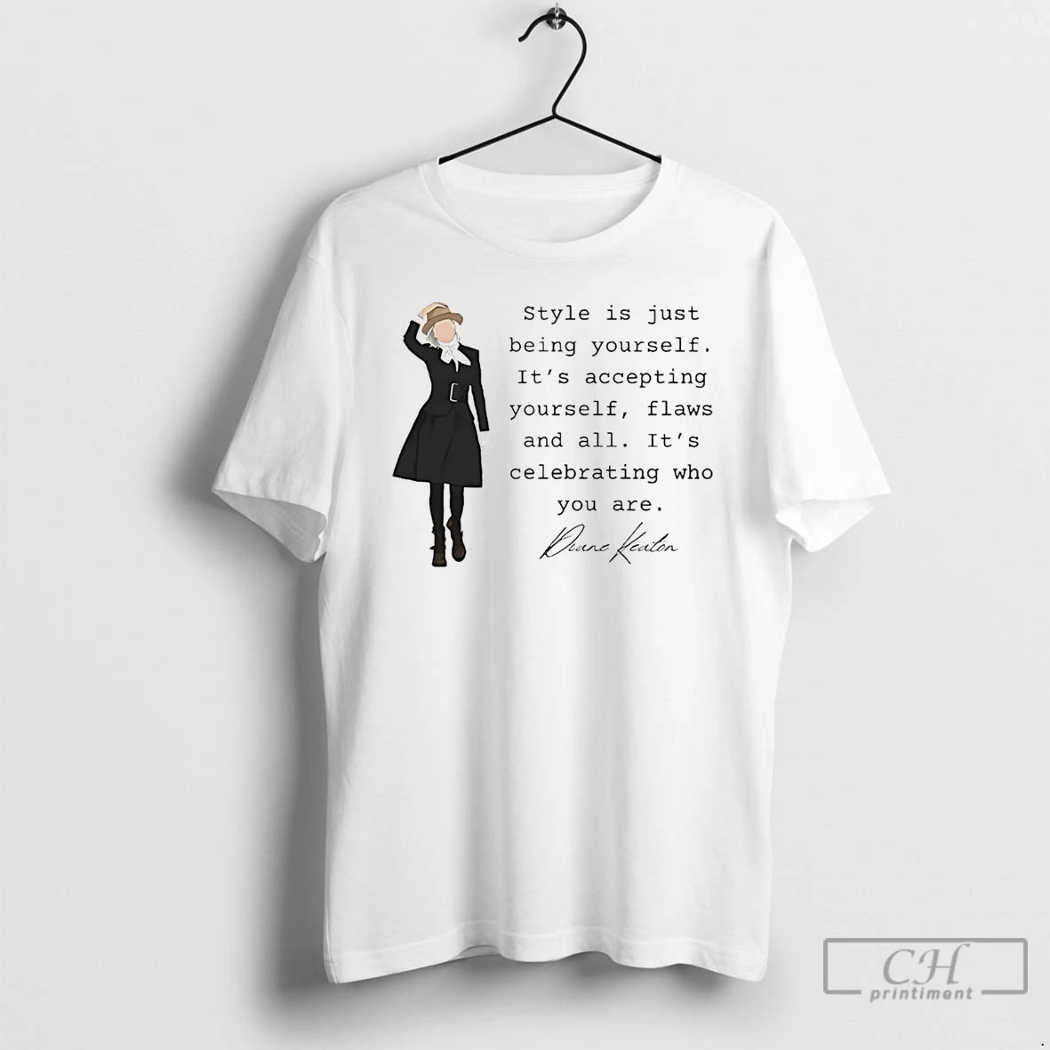 Classic Diane Keaton Style Is Just Being Yourself Its Accepting Yourself T Shirts