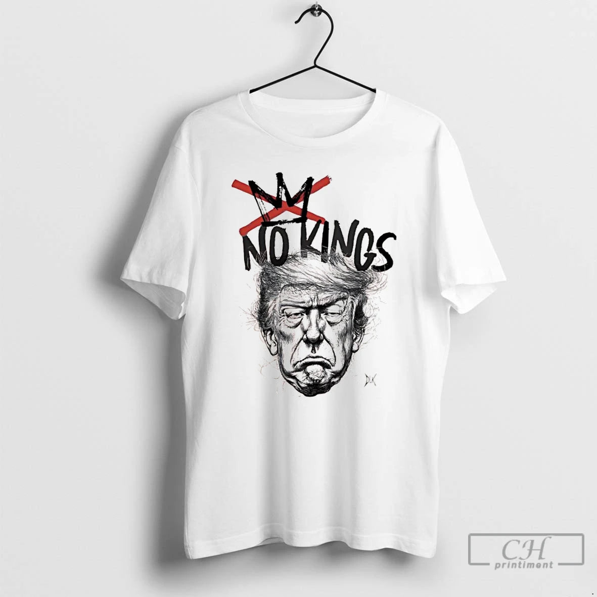 Classic Donald Trump No Kings Movement Against T Shirts