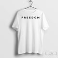 Classic Donavin Comeau Wearing Freedom T Shirts
