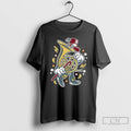 Classic Drawing British Horn Street Cartoon Long Sleve T Shirts