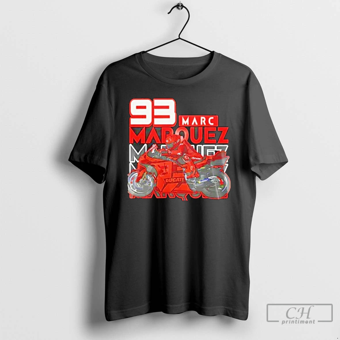 Classic Ducati Lenovo Team Marc Marquez T Shirts