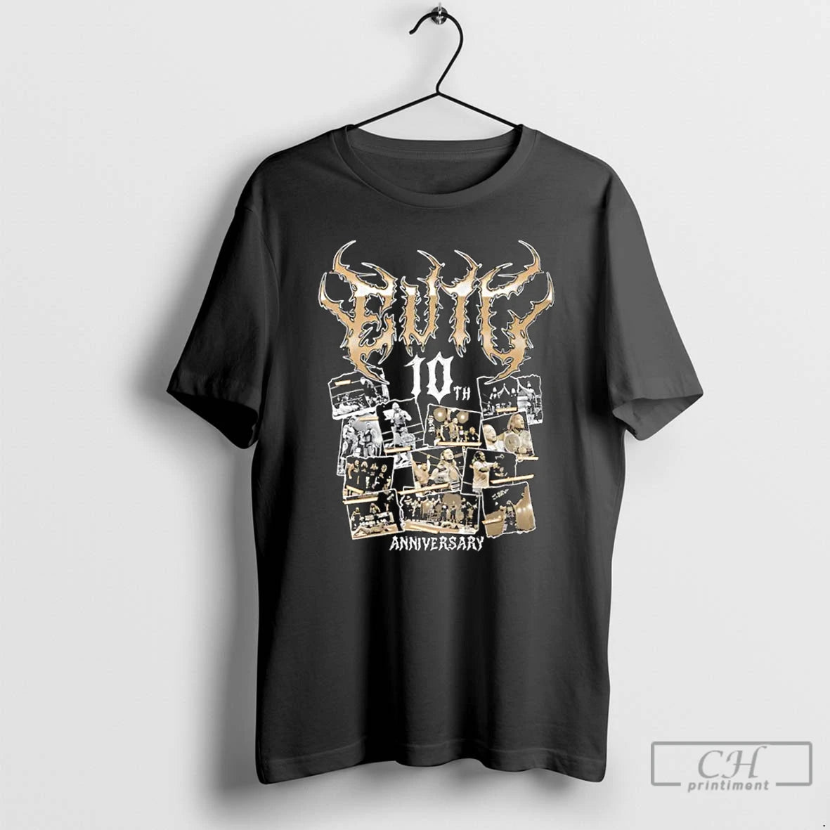 Classic Evil 10th Anniversary Graphic T Shirts