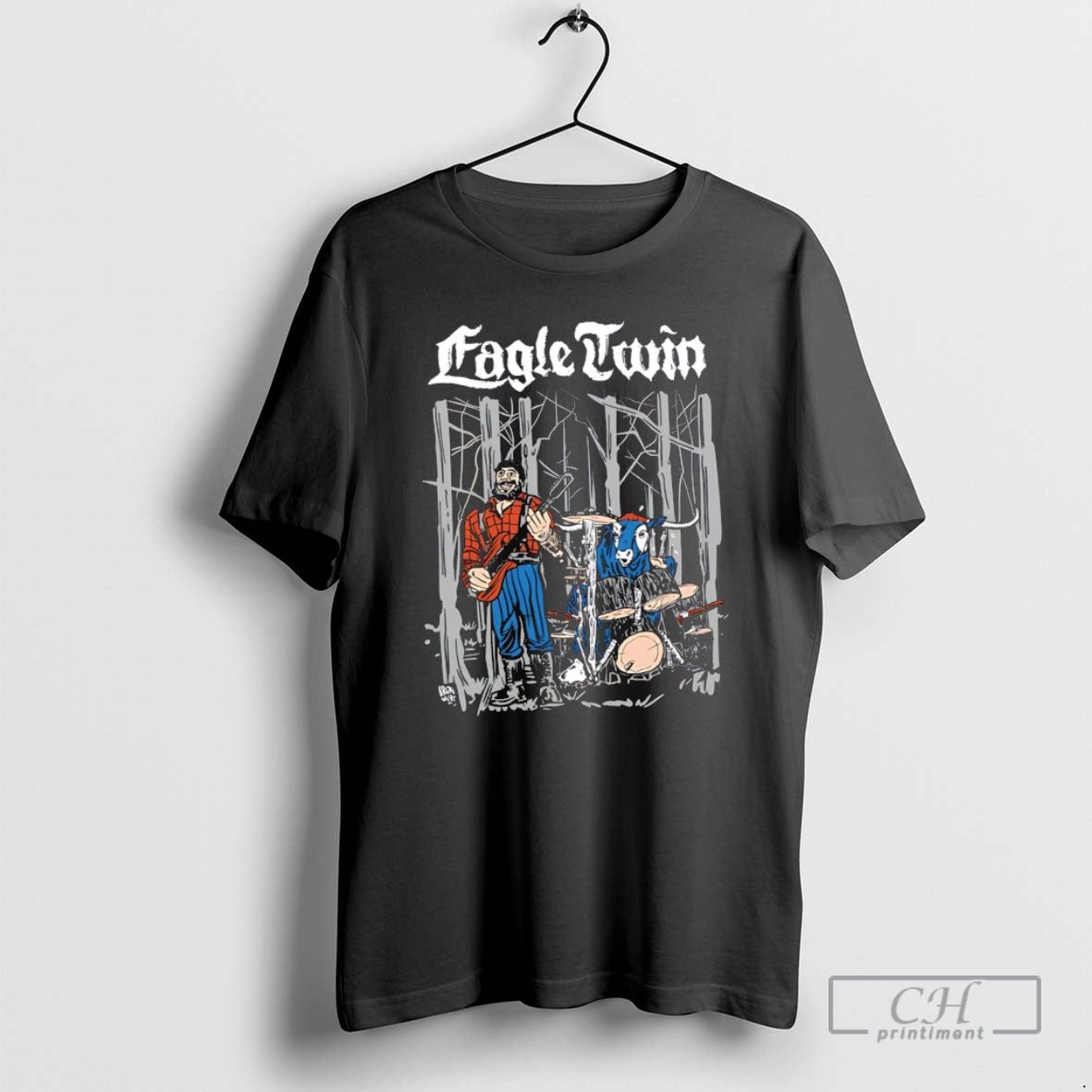 Classic Eagle Twin Berries Timber Oxes Shirt Sweater