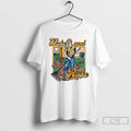Classic Father Sweeping Autumn Leaves Wake And Rake T Shirts