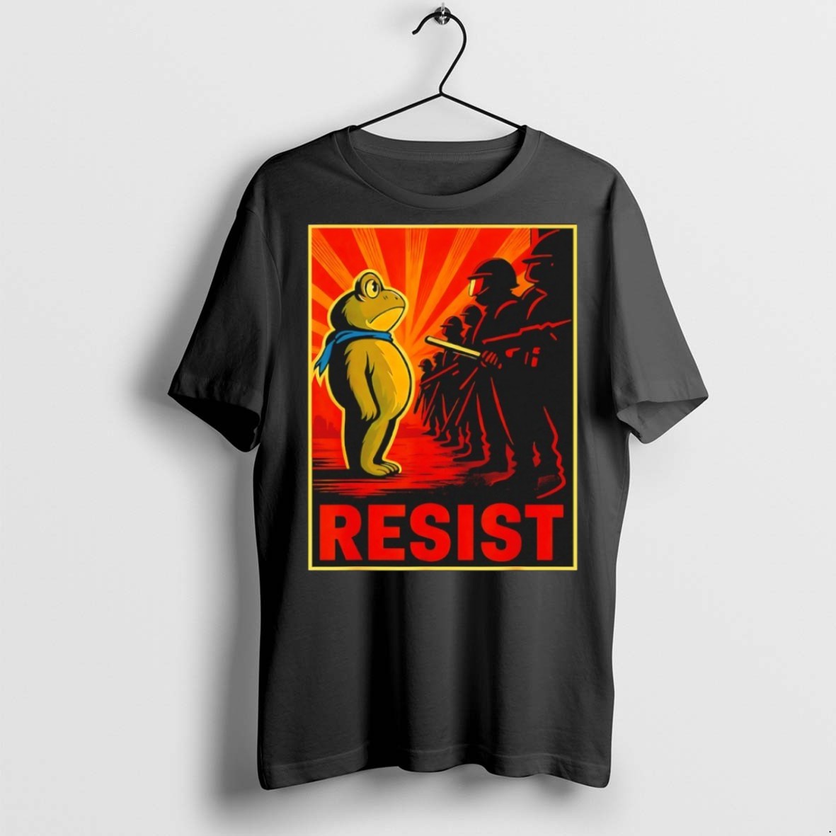 Classic Frog Resist Portland Frog Protest T Shirts