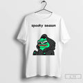 Classic Frog Spooky Season Halloween T Shirt
