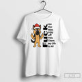 Classic German Shepherd Fuck It All Christmas T Shirts