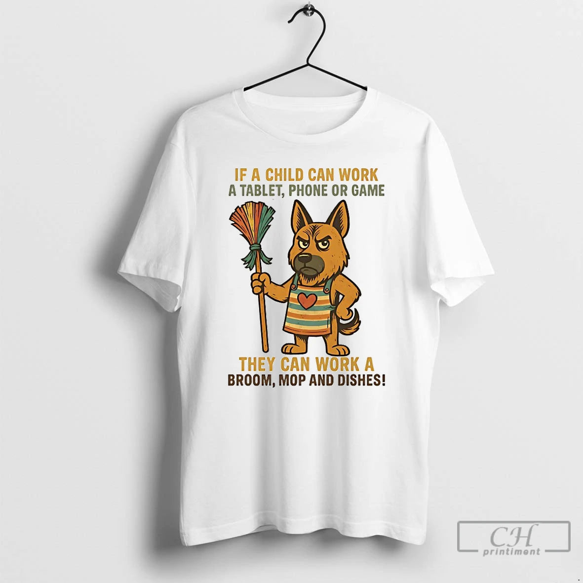 Classic German Shepherd If A Child Can Work A Tablet Phone Or Game They Can