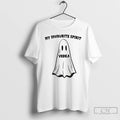 Classic Ghost My Favourite Spirit Vodka Halloween T Shirts