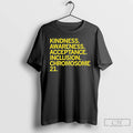 Classic Gigis Playhouse Kindness Awareness Acceptance Inclusion Chromosome 21 Long Sleve T Shirts