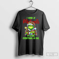 Classic Grinch I Work At Michaels Its Fine Everythings Fine Christmas T Shirts