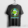 Classic Grinch I Hate People But I Love My Dolphins T Shirts