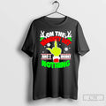 Classic Grinch On The Naughty List And I Regret Nothing Christmas T Shirts