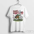 Classic Hands Off Portland Frogs Resist T Shirts