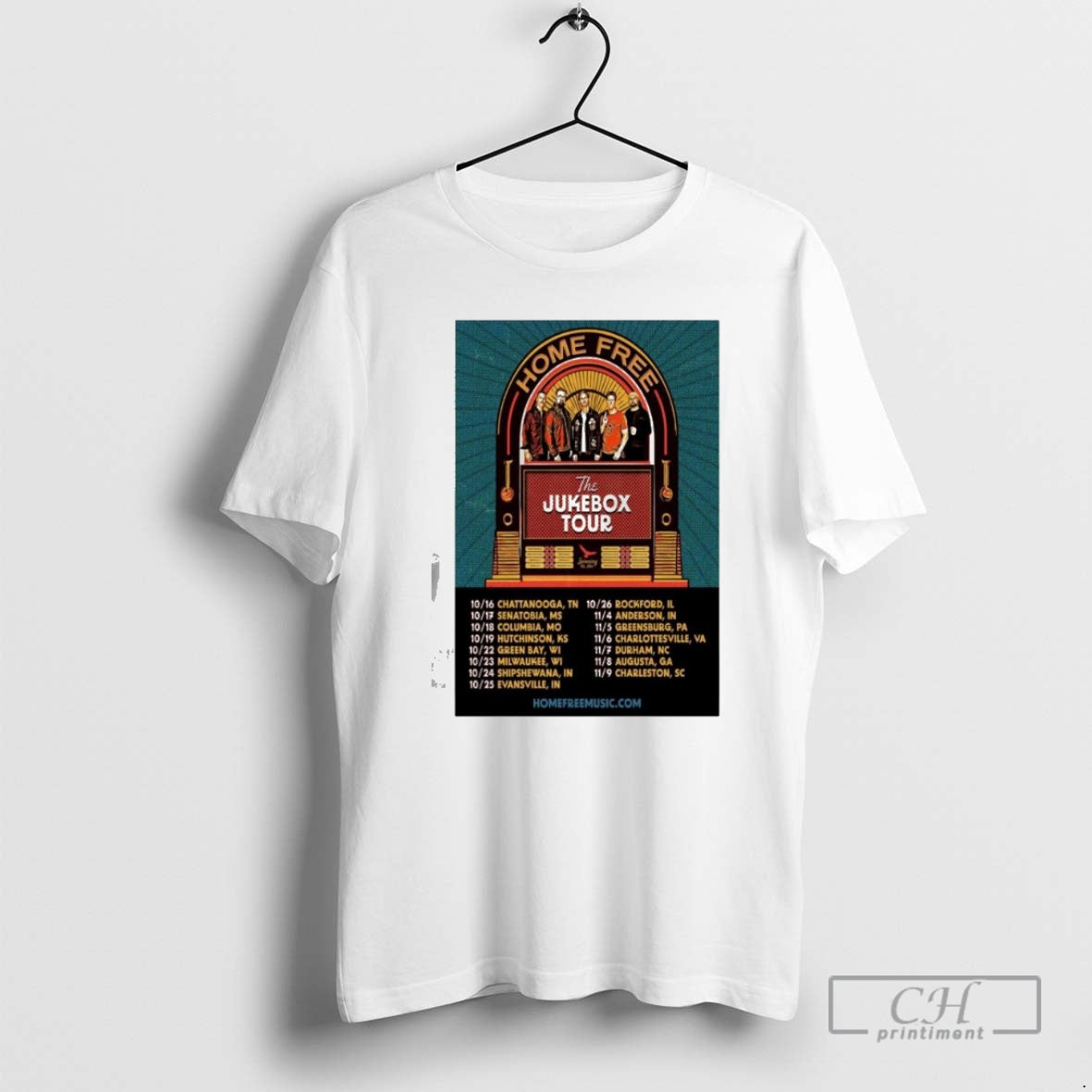 Classic Home Free The Jukebox Tour 2025 Shirt Sweater