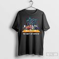 Classic Horror Movie Characters You Cant Sit With Us Miami Marlins Halloween T Shirts