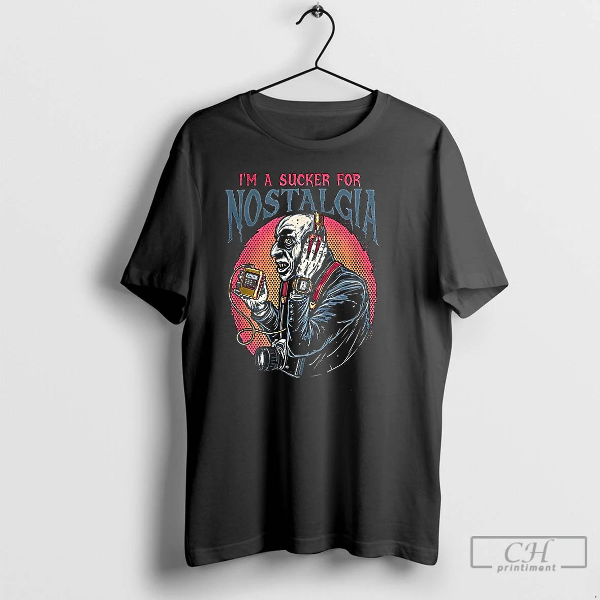 Classic Im A Sucker For Nostalgic Vampire Halloween T Shirts