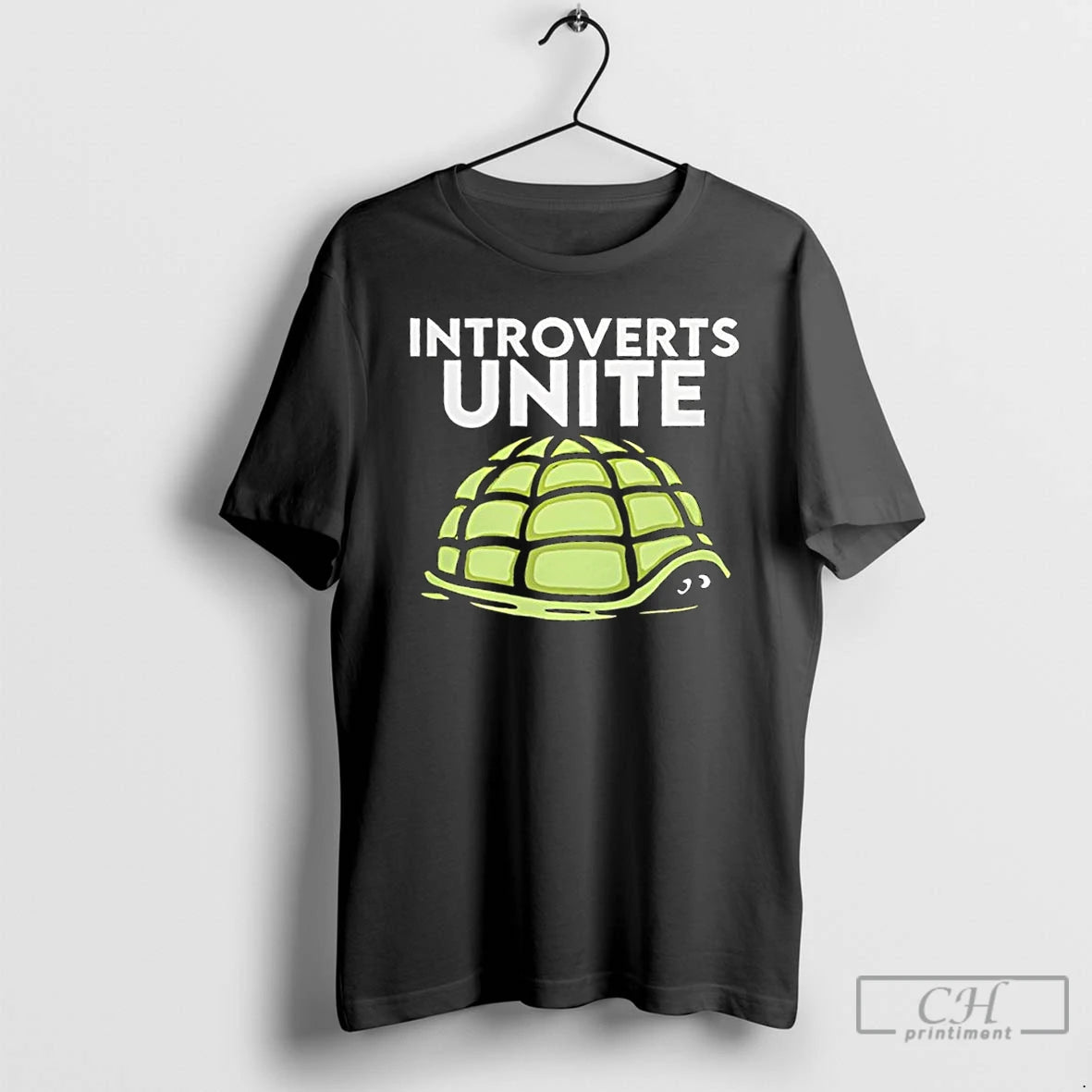 Classic Introverts Unite Like Turtle Shell T Shirts