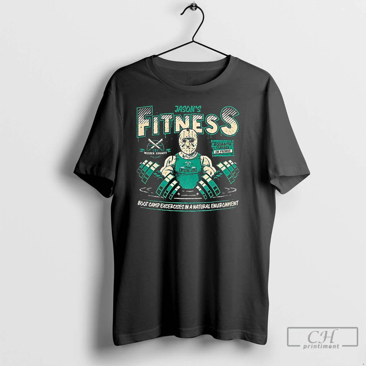 Classic Jasons Fitness Boot Camp Excercises In A Natural Enuiroment T Shirts