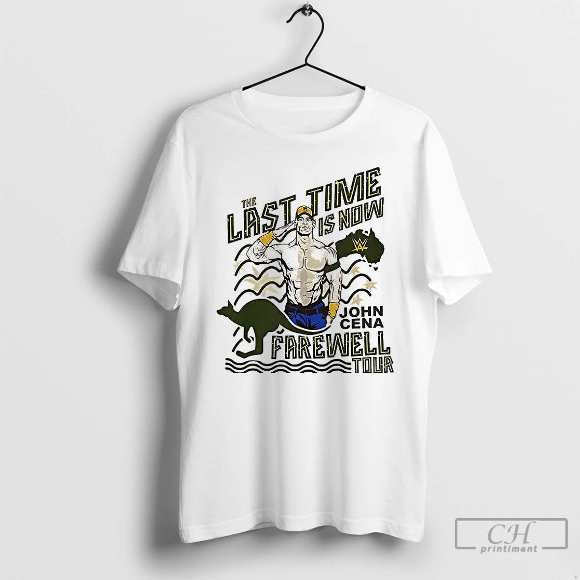Classic John Cena Farewell Tour 2025 Perth T Shirts