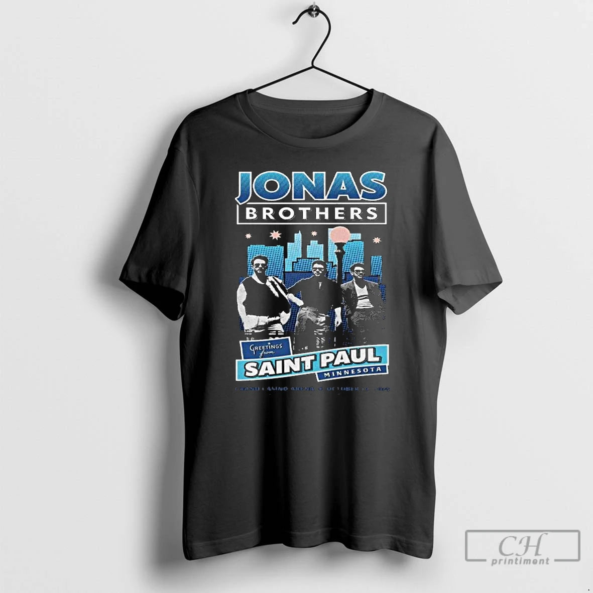 Classic Jonas Brothers St Paul Mn October 10 2025 Concert Long Sleve T Shirts