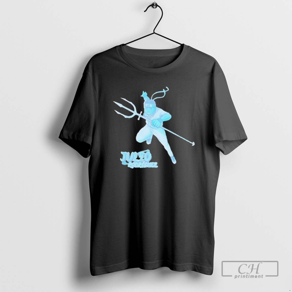 Classic Julio Rodriguez Seattle Mariners Holding Trident Anime Shirt Sweater