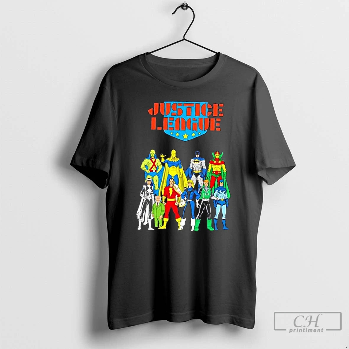 Classic Justice League Superheroes T Shirts
